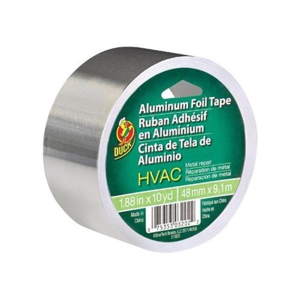 Gizmo 280416 HVAC Metal Repair Aluminum Foil Tape  1.88 in. x 10 Yard GI709499
